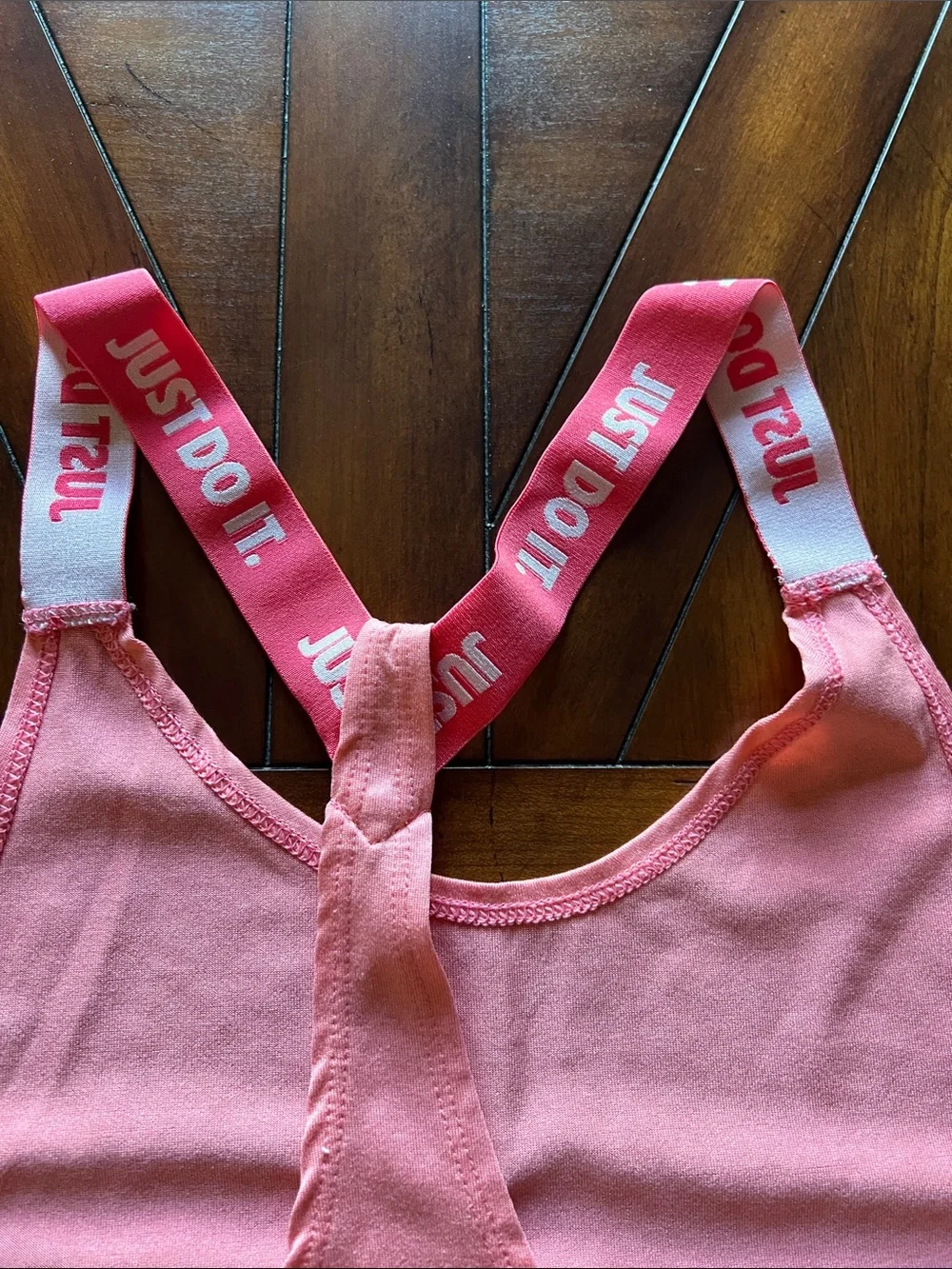 Nike coral Pink Performance Dri-FIT Tank Top